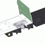 Adam Hall Recessed extendable handle - Image 2
