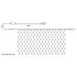 SHOWTEC LED Rubber Net Light 228LEDWW 300x200cm, connectable - Image 4