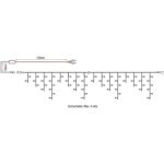 SHOWTEC LED Rubber Icicle Light 112 WW 112LED, connectable - Image 2