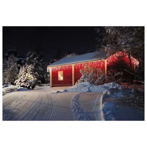SHOWTEC LED Rubber Icicle Light 144 WW 144LED, connectable - Image 3