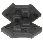 Adam Hall Plastic stacking foot universal - black - Image 2