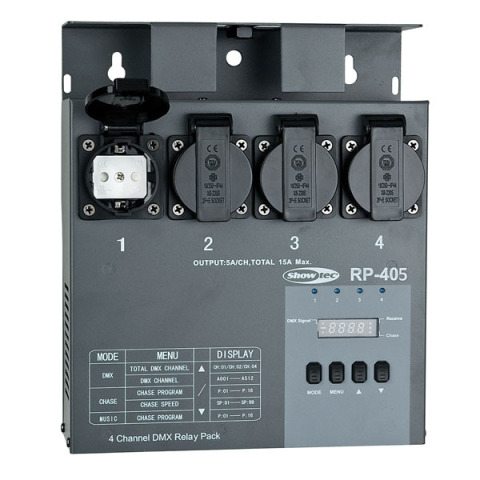 SHOWTEC RP-405 MKII Relay pack - Image 2