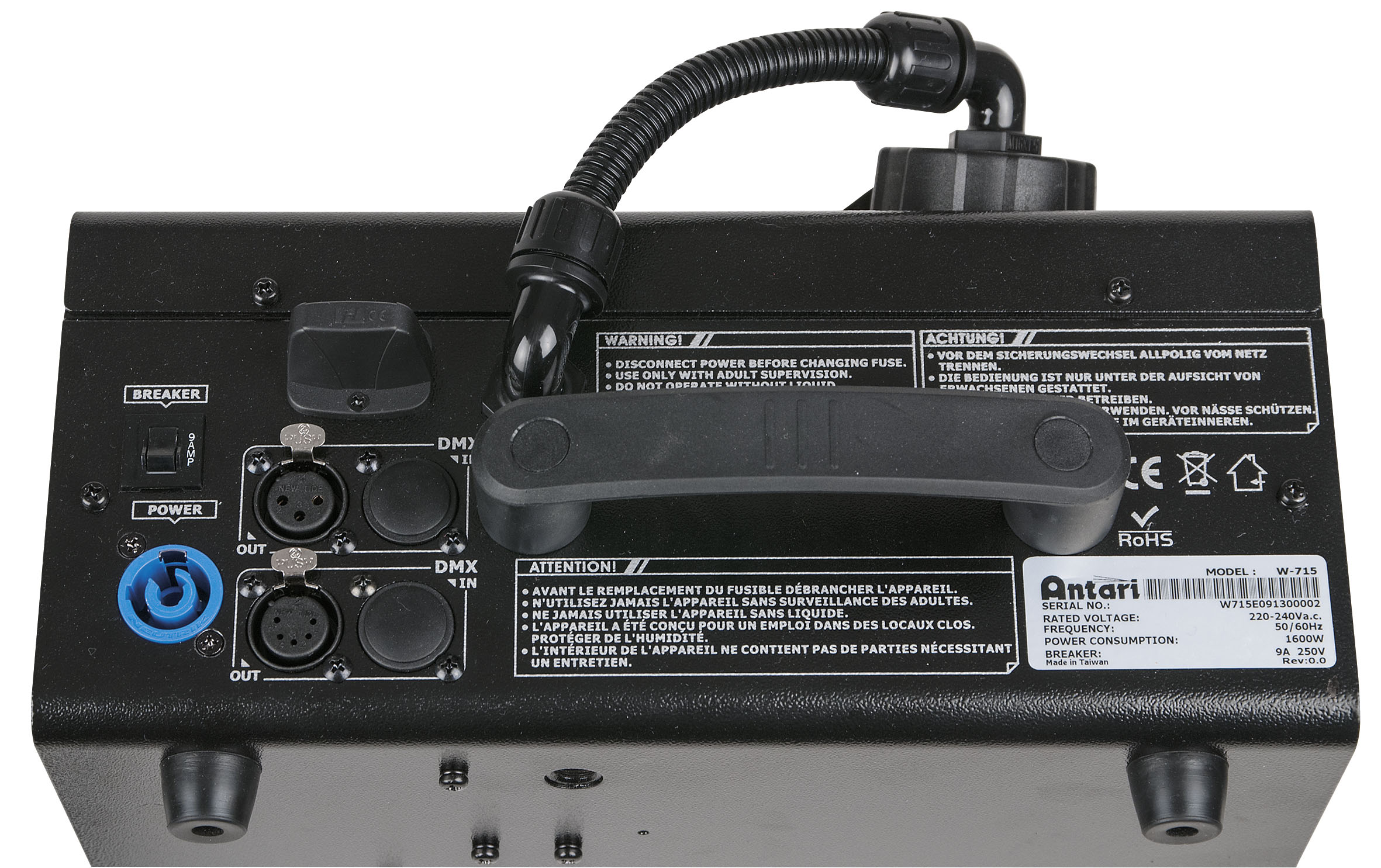 Showtec W-715U Fog machine UK - Image 2