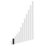 Adam Hall Heavy duty Rack Strip black 3 U - Image 2