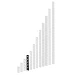 Adam Hall Heavy duty Rack Strip black 5 U - Image 2
