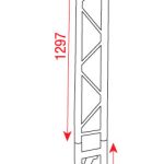 Showtec Mobile DJ Truss Stand - Image 5