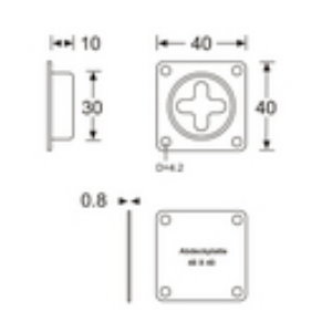 Adam Hall Location cup for Case Coupling System - Image 3