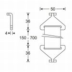 Adam Hall Case Coupling System Strap - Image 3