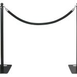 Showtec Rope for Bollard Black - 150cm - Image 2