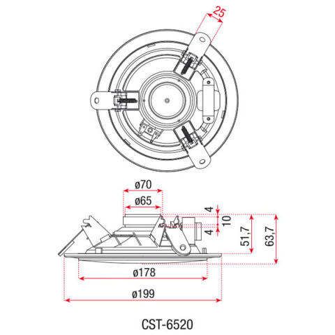 DAP-Audio CST-6520 - Image 2