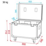DAP AUDIO  Case for 2x iW-1915 LCA-INF8 - Image 5