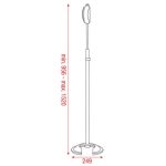 DAP AUDIO  Quick lock microphone stand with counterweight - Image 2