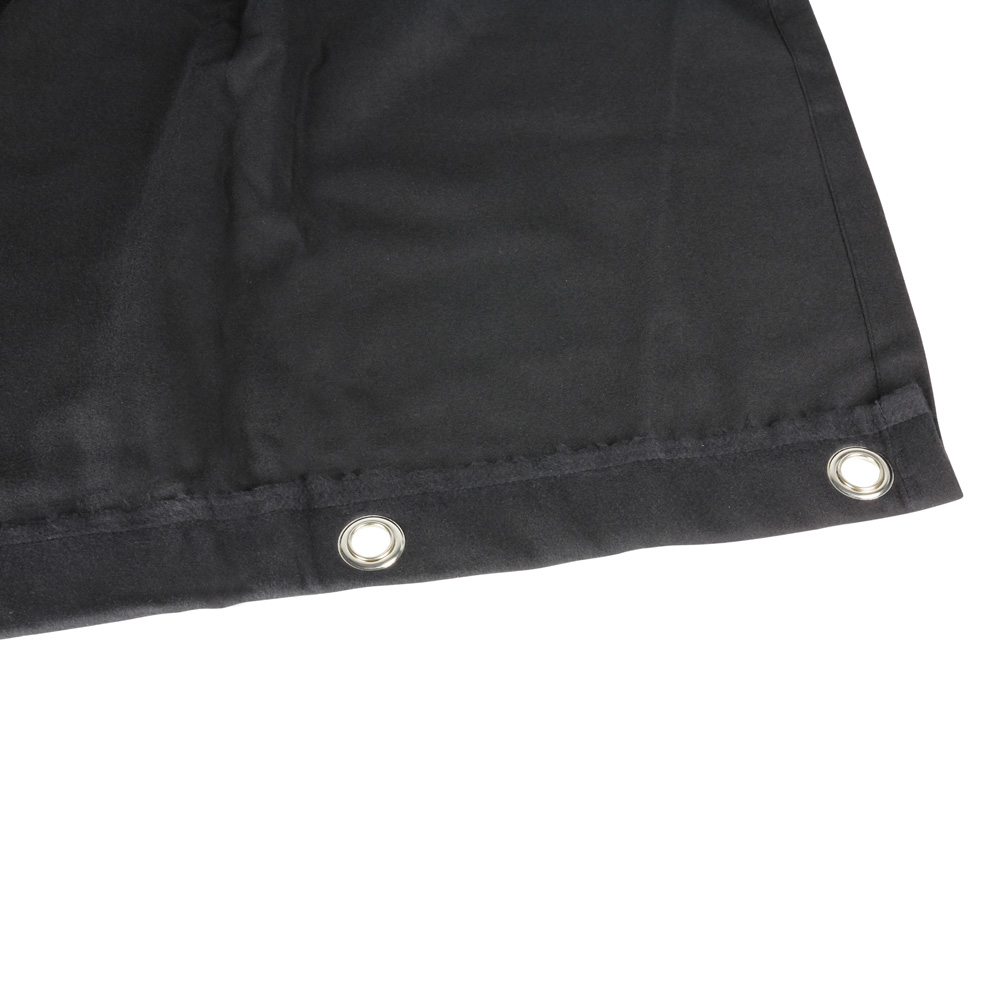 Adam Hall 0152 X 63 - Blackout cloth B1 with nickel plated Grommets hemmed 6 x 3 m - Image 2