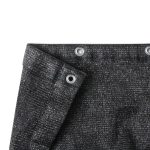 Adam Hall 0155 X 56 B - Gauze, material 100 5x6m with eyelets, black - Image 2