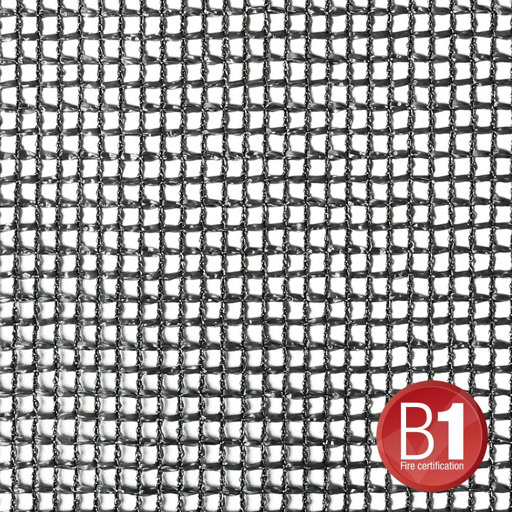 Adam Hall 0156 X 45 B - Gauze, material 201 4x5m with eyelets, black - Image 3