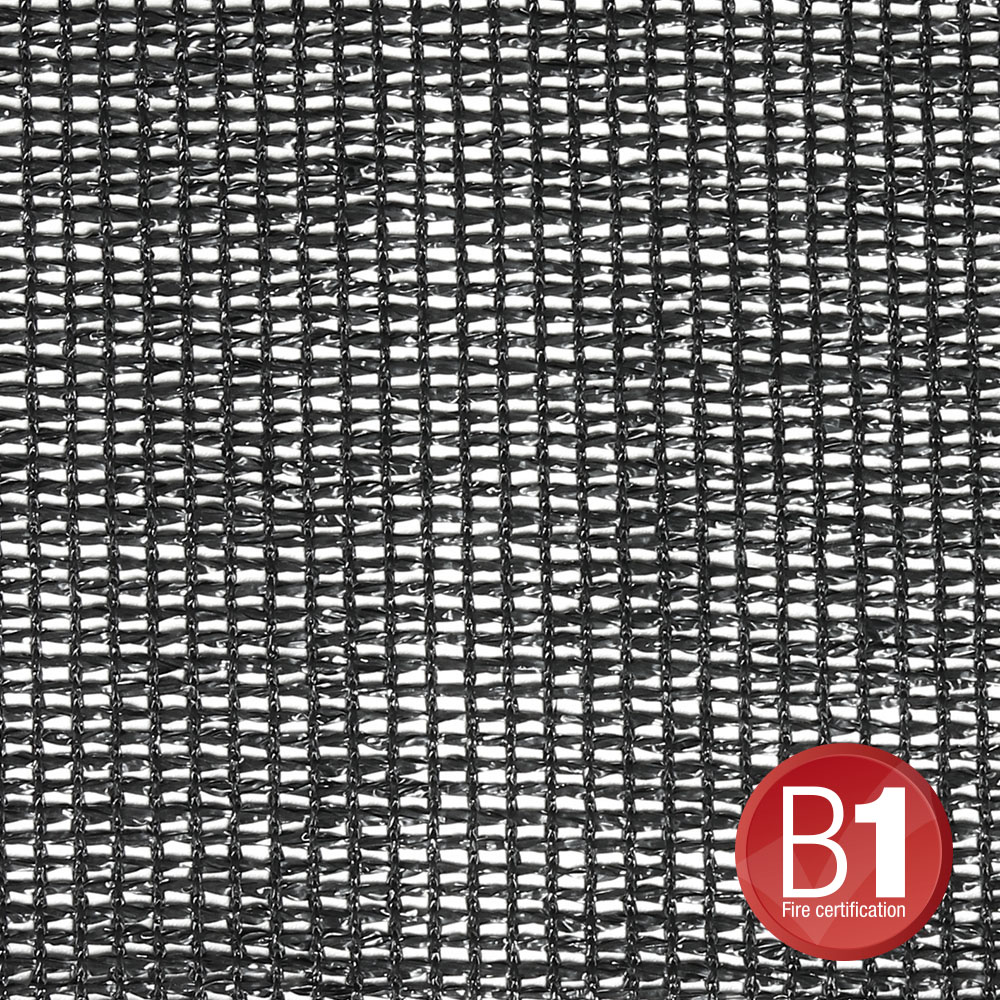Adam Hall 0157 X 36 B - Gauze, material 202 3x6m with eyelets, black - Image 3