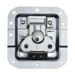 Adam Hall 17283 P - Butterfly Latch medium half cranked 12 mm deep padlockable - Image 2