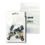 Adam Hall 5927 M8 AH - Bag of 8 M6 x 12 mm screw with cage nut and washer - Image 2