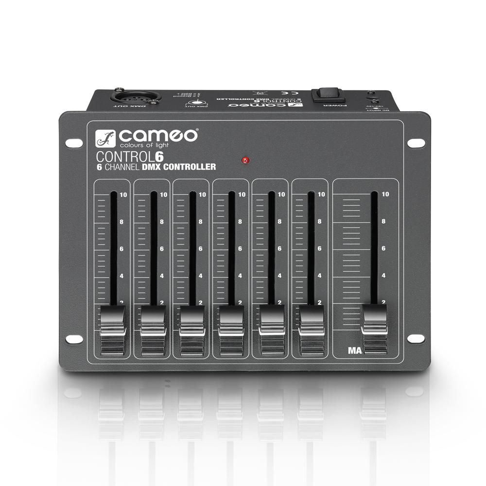 CAMEO CONTROL 6 - 6-Channel DMX Controller - Image 3