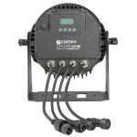 Cameo NEW Outdoor FLAT PRO PAR CAN 12 IP65 - 12 x 10 W FLAT LED Outdoor RGBWA PAR light in black housing - Image 3
