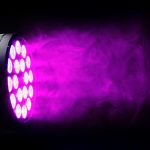 Cameo NEW Outdoor FLAT PRO PAR CAN 18 IP65 - 18 x 10 W FLAT LED Outdoor RGBWA PAR light in black housing - Image 5