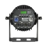 Cameo NEW FLAT PRO PAR CAN 7 - 7 x 10 W FLAT LED RGBWA PAR light in black housing - Image 4