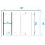 DAP Audio Case for 4x Compact Par - Image 5