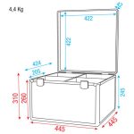 DAP Audio Case for 4x LED Par 56 - Image 4