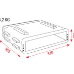 DAP Audio ABS Case 2U - Image 2