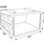 DAP Audio ABS Case 6U - Image 2