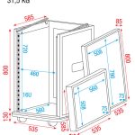 DAP Audio Rackcase with Topmounting 16U - Image 2