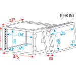 DAP Audio 19" Rackcase 4U - Image 2
