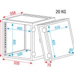 DAP Audio 19" Rackcase 10U - Image 2