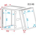 DAP Audio 19" Rackcase 12U - Image 2