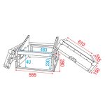 DAP Audio Rackcase with Topmounting 4U - Image 3