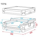DAP Audio Universal case for 2ch DJ controller - Image 4
