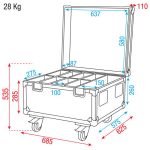 DAP Audio Case for 8 x Compact Par - Image 3