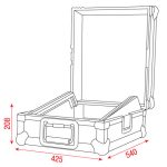 DAP Audio Mixer case, 12" - Image 4