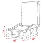 DAP Audio Mixer case, 10" - Image 4
