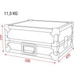 DAP Audio Mixer case With Shelf, 19" - Image 3