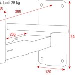 DAP Audio Speaker Wall Bracket - Image 2