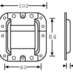 Adam Hall Recessed Wire Loop L - Image 2