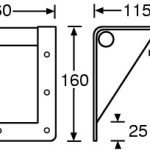 Adam Hall Steel Bar Handle - Image 2