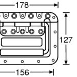 Adam Hall Rec. Sprung Handle L - Image 2
