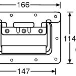 Adam Hall Rec. Sprung Handle L - Image 2
