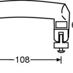 Adam Hall Briefcase Handle - Image 2
