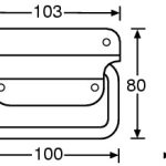 Adam Hall Drop Handle Heavy - Image 2