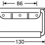 Adam Hall Flip Handle - Image 2