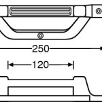 Adam Hall Handle/Foot Combined - Image 2