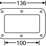 Adam Hall Castor Dish 100 mm - Image 2